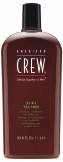 American Crew 3 in 1 Tea Tree 1000 ml 1000 ml 3'ü 1 Arada yorumları