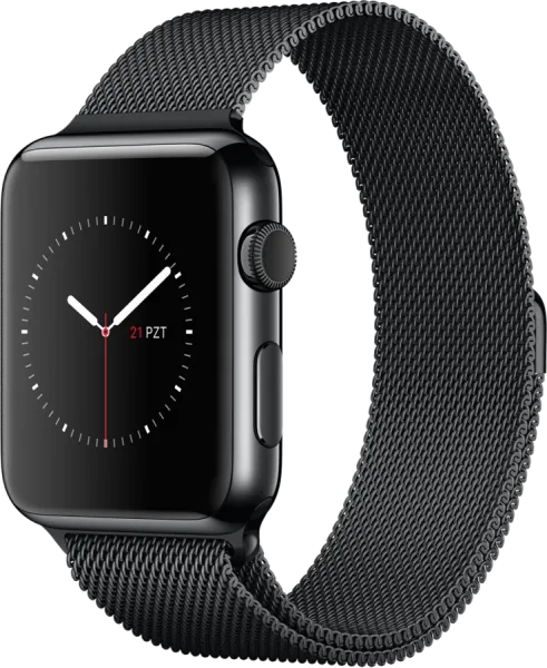 Apple Watch (42 mm) Uzay Siyahı Paslanmaz çelik Kasa ve Uzay Siyahı Milano Loop Akıllı Saat