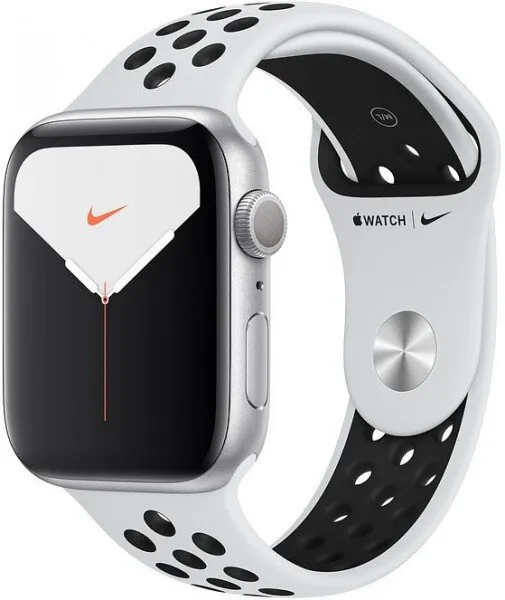 Apple Watch Nike Series 5 (40mm) Gümüş Rengi Alüminyum Kasa ve Nike Spor Kordon 40 mm Akıllı Saat