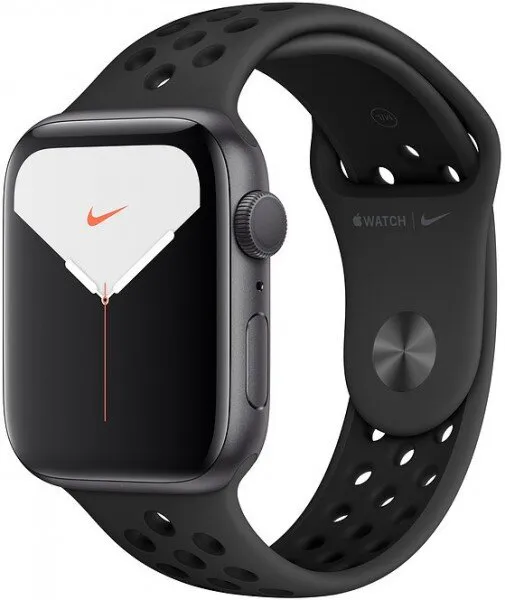 Apple Watch Nike Series 5 (44mm) Uzay Grisi Alüminyum Kasa ve Nike Spor Kordon 44 mm Akıllı Saat