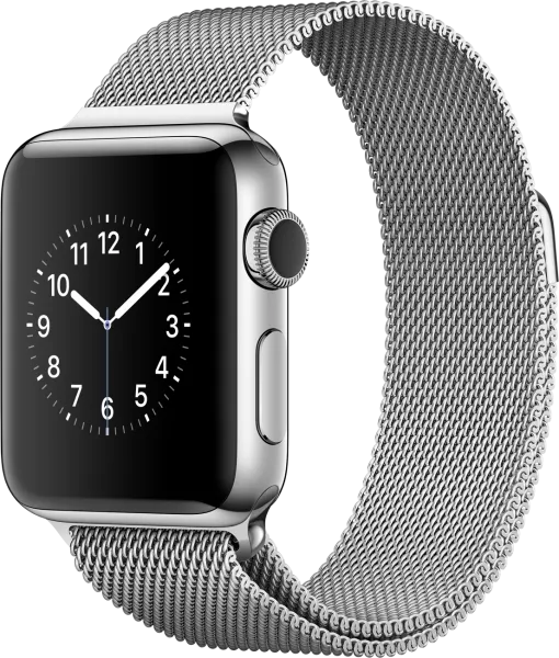 Apple Watch Series 2 (38 mm) Paslanmaz çelik Kasa ve Milano Loop Akıllı Saat
