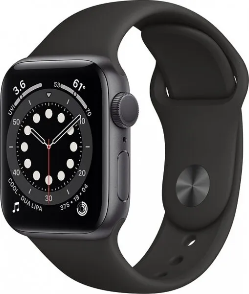 Apple Watch Series 6 (40mm) Uzay Grisi Alüminyum Kasa ve Spor Kordon Akıllı Saat