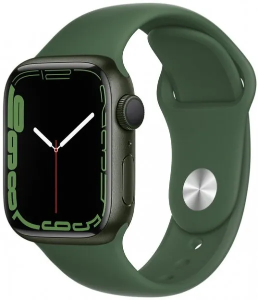 Apple Watch Series 7 41mm Yeşil Alüminyum Kasa ve Spor Kordon (MKN03TU/A) Akıllı Saat