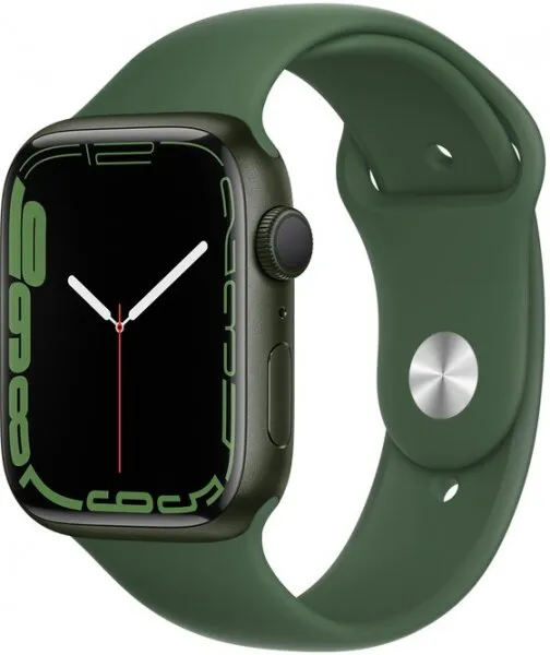 Apple Watch Series 7 45mm Yeşil Alüminyum Kasa ve Spor Kordon (MKN73TU/A) Akıllı Saat