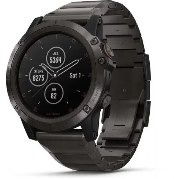 Garmin Fenix 5X Plus Titanium 87 g (010-01989-04) Akıllı Saat