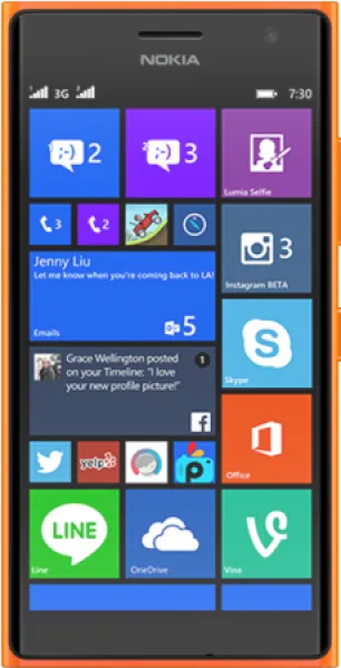 Nokia Lumia 730 Dual SIM (RM-1040) Cep Telefonu