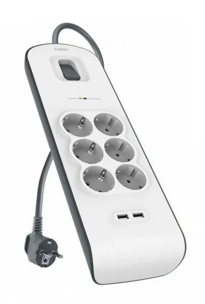 Belkin BSV604VF2M Akım Korumalı Priz