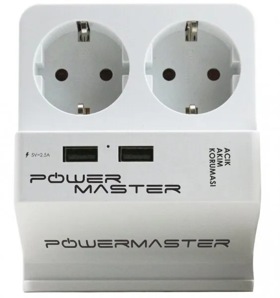 Powermaster 16892 Akım Korumalı Priz