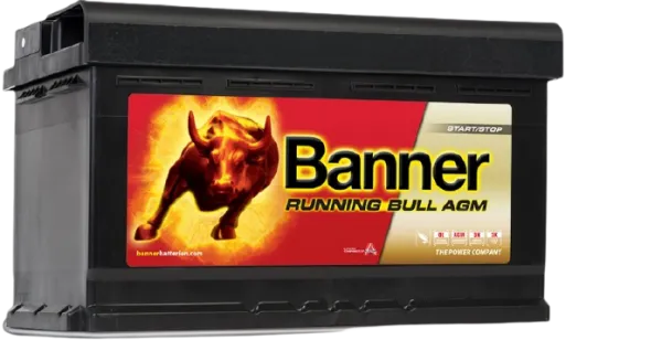 Banner Running Bull AGM 12V 80Ah Akü