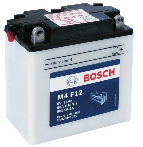 Bosch M4 F12 6V 11Ah Akü