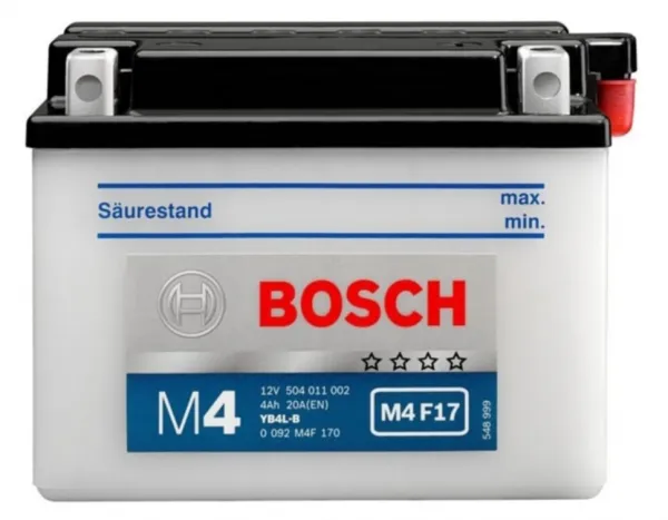 Bosch M4 F17 12V 4Ah Akü