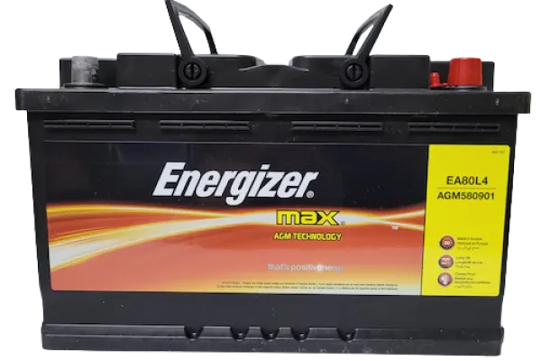Energizer Max 12V 80Ah (EA80L4) Akü
