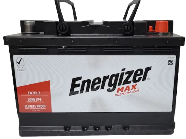 Energizer Max Premium 12V 70Ah (EA70L3) Akü