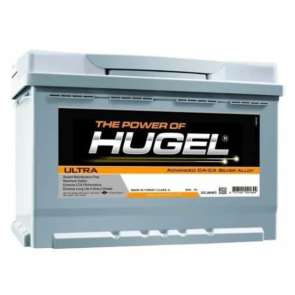 Hugel Ultra 12V 60Ah Akü