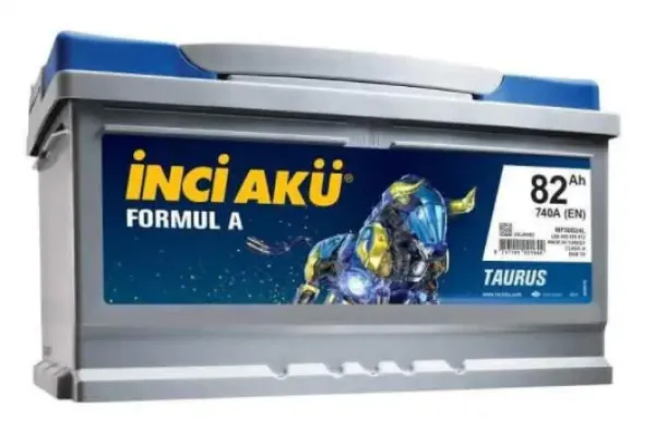 İnci Formul A Taurus 12V 82Ah Akü