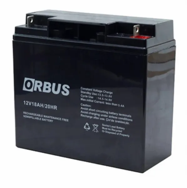 Orbus 12V 18Ah Akü