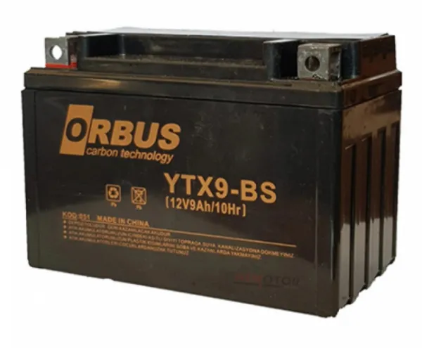 Orbus YTX9-BS 12V 9Ah Akü