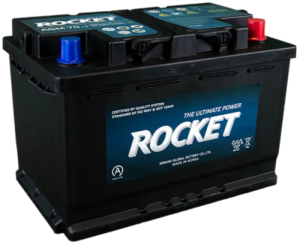 Rocket AGM 12V 70Ah Akü