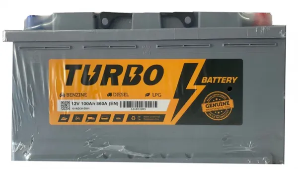 Turbo Akü 12V 100AH (TRB-T516D31D03) Akü