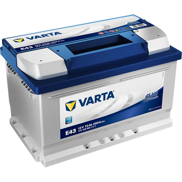 Varta Blue Dynamic 12V 72Ah Akü