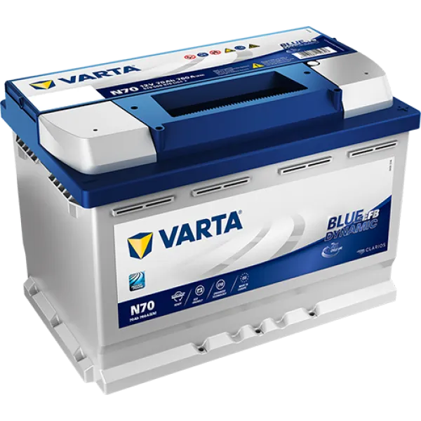 Varta Blue Dynamic EFB 12V 70Ah Akü