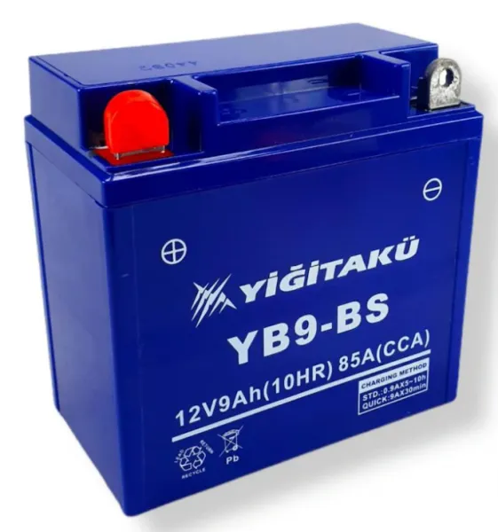 Yiğit Akü YB9-BS 12V 9Ah (00090001MT) Akü