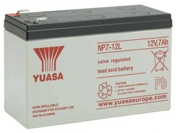 Yuasa NP7-12L 12V 7Ah Akü