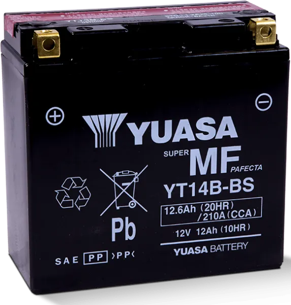 Yuasa YT14B-BS 12V 12 Ah Akü