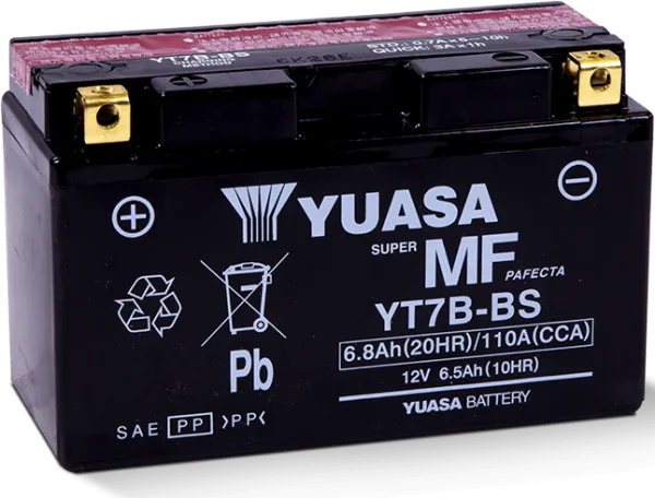 Yuasa YT7B-BS 12V 6.5 Ah Akü