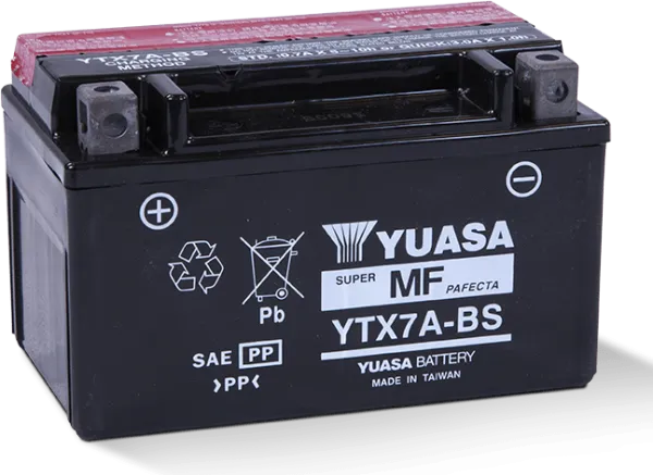 Yuasa YTX7A-BS 12V 6 Ah Akü