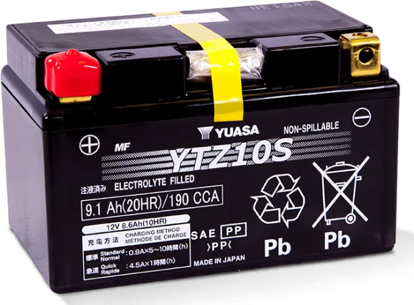 Yuasa YTZ10S 12V 8.6 Ah Akü