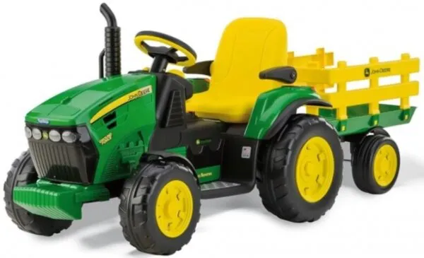 John Deere Ground Force Traktör 12V Akülü Araba