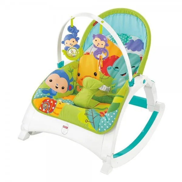 Fisher Price CMR10 Yağmur Ormanı Oto Koltuğu ve Ana Kucağı