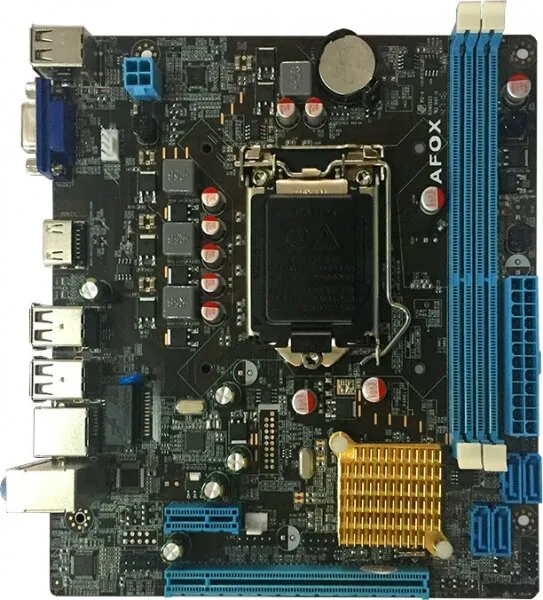 Afox IH61-MA LGA 1155 Soket Anakart
