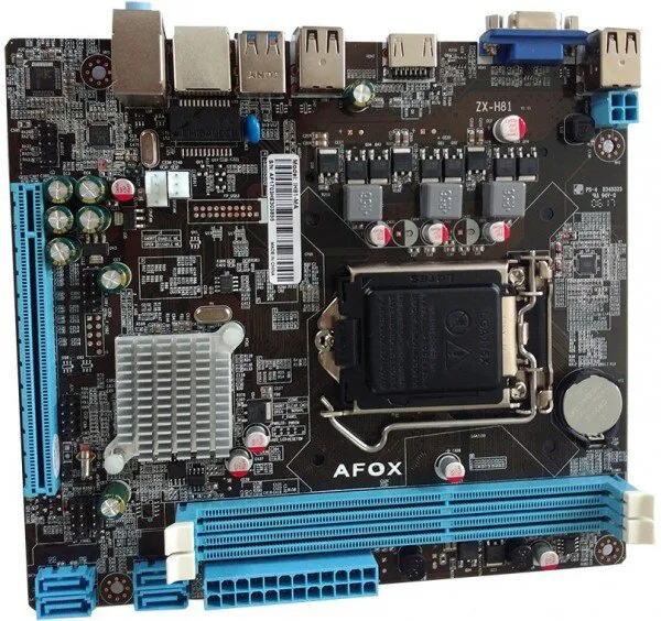 Afox IH81-MA LGA 1150 Soket Anakart