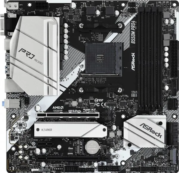 ASRock B550M Pro4 AM4 Soket Anakart