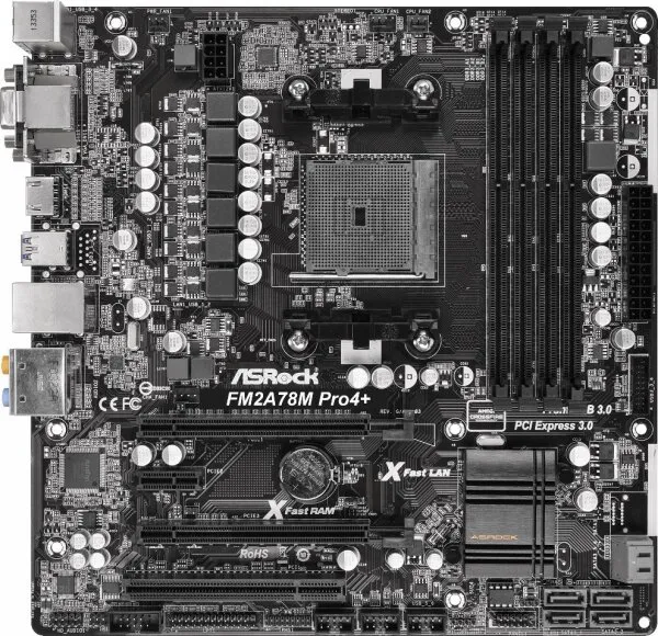 ASRock FM2A78M Pro4+ FM2+ Soket Anakart