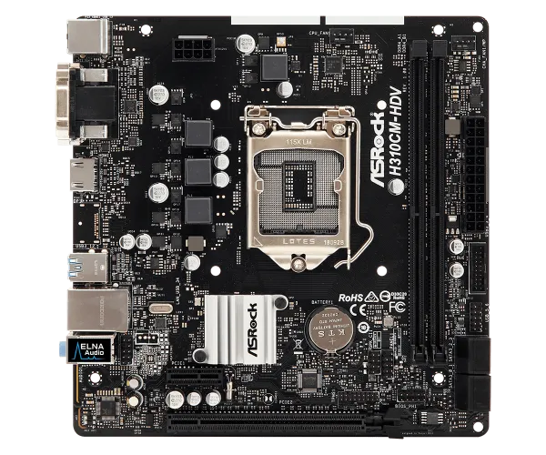 ASRock H310CM-HDV/M.2 LGA 1151 Soket Anakart