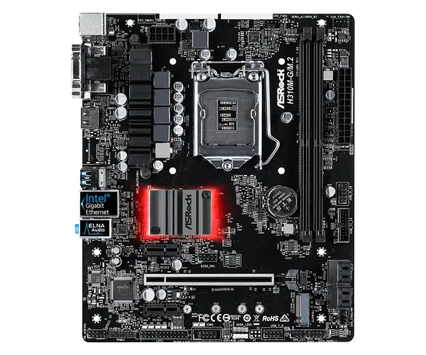 ASRock H310M-G/M.2 LGA 1151 Soket Anakart