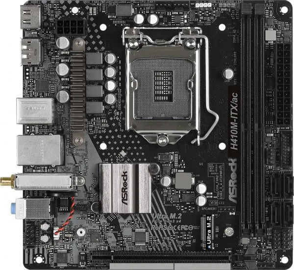 ASRock H410M-ITX/ac LGA 1200 Soket Anakart