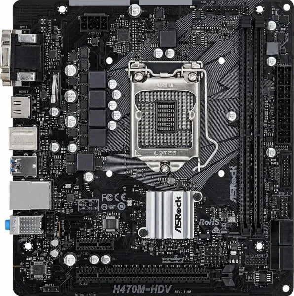 ASRock H470M-HDV LGA 1200 Soket Anakart