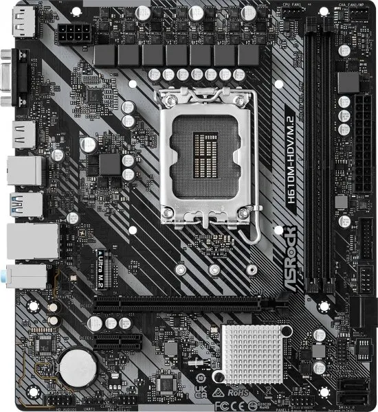 ASRock H610M-HDV/M.2 R2.0 LGA 1700 Soket Anakart