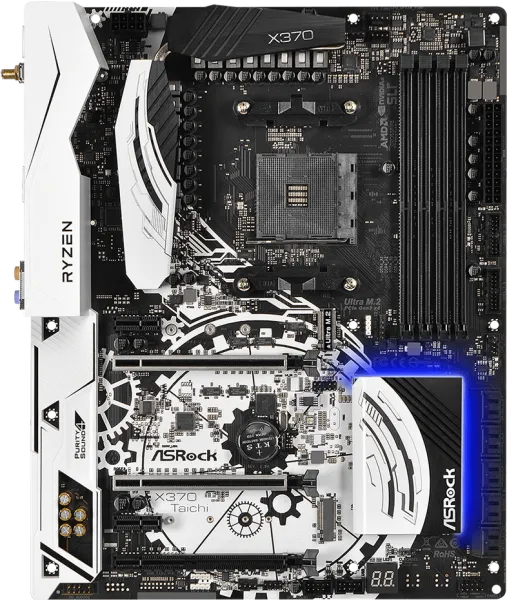 ASRock X370 Taichi (90-MXB500-A0UAYZ) AM4 Soket Anakart