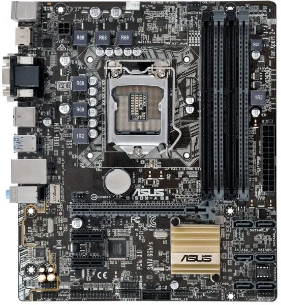 Asus B150M-A D3 LGA 1151 Soket Anakart