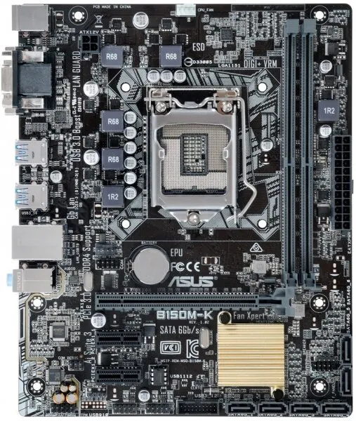 Asus B150M-K LGA 1151 Soket Anakart