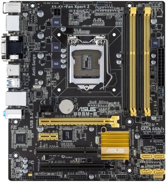 Asus B85M-E LGA 1150 Soket Anakart