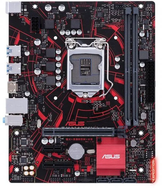 Asus EX-B360M-V3 LGA 1151 Soket Anakart