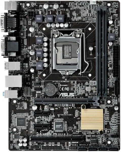 Asus H110M-C 2133 MHz LGA 1151 Soket Anakart