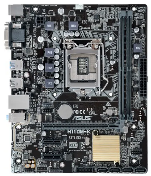 Asus H110M-K LGA 1151 Soket Anakart