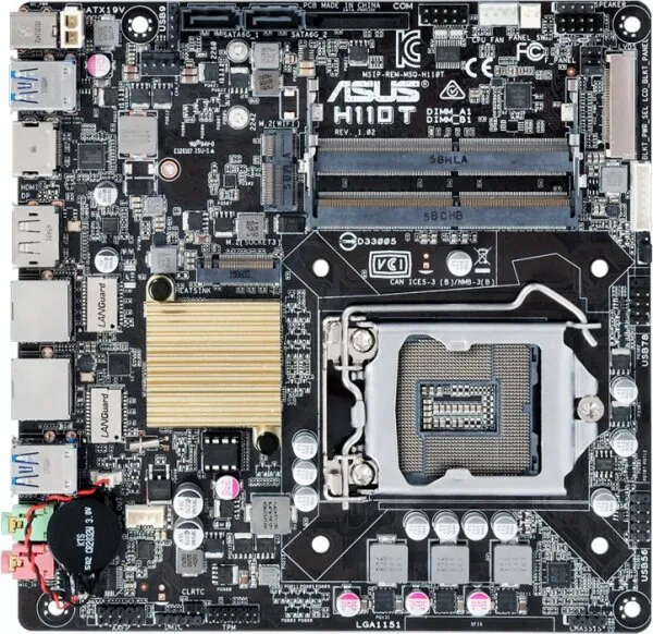 Asus H110T LGA 1151 Soket Anakart